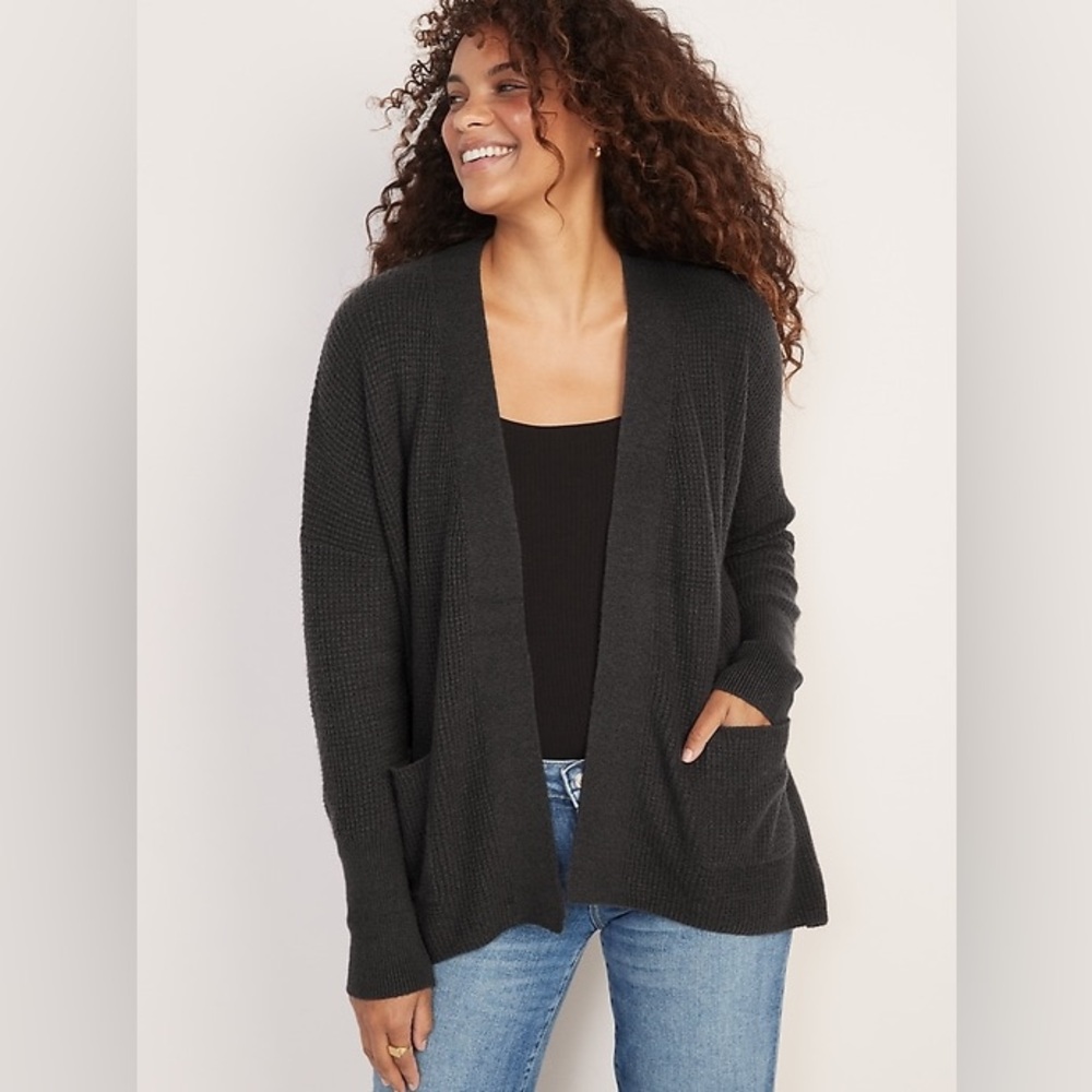 Oak + Fort Slouchy Cardigan Sweater